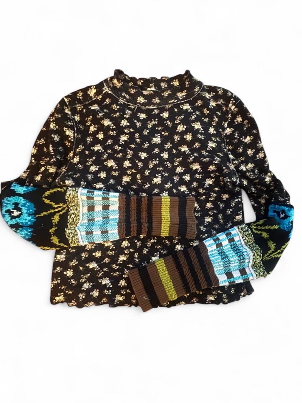 We the Free mock neck long sleeve size large